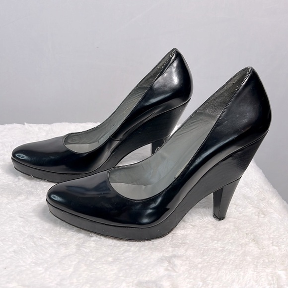 Pura Lopez Patent Leather Platform Pump size 8 EU39 - Picture 3 of 11